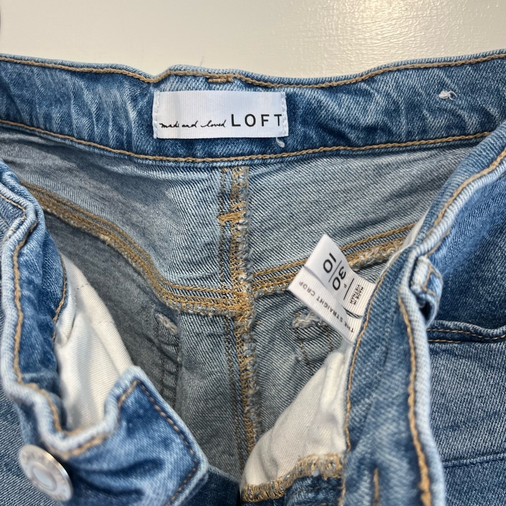 Loft Patchwork Jeans - image 3